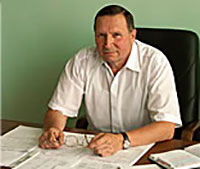 Генеральный директор ОАО «Арзамасская войлочная фабрика» Ю. Г. Серебряков с 1990 г. по 2011 г.